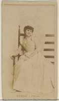 Free download Bessie Lynch, from the Actors and Actresses series (N45, Type 8) for Virginia Brights Cigarettes free photo or picture to be edited with GIMP online image editor