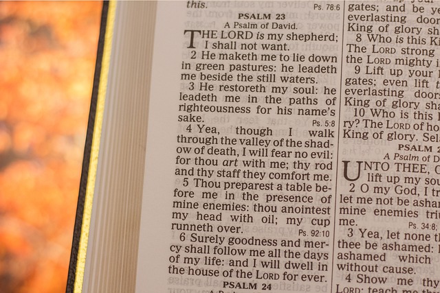 Free download bible book text psalm 23 free picture to be edited with GIMP free online image editor