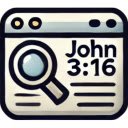 Bible Reference Scanner (BoltQuiz.org)  screen for extension Chrome web store in OffiDocs Chromium