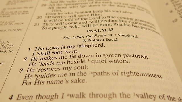 Free download bible scripture psalm psalm 23 free picture to be edited with GIMP free online image editor