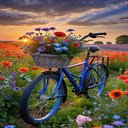 Bicycle wallpaper  screen for extension Chrome web store in OffiDocs Chromium