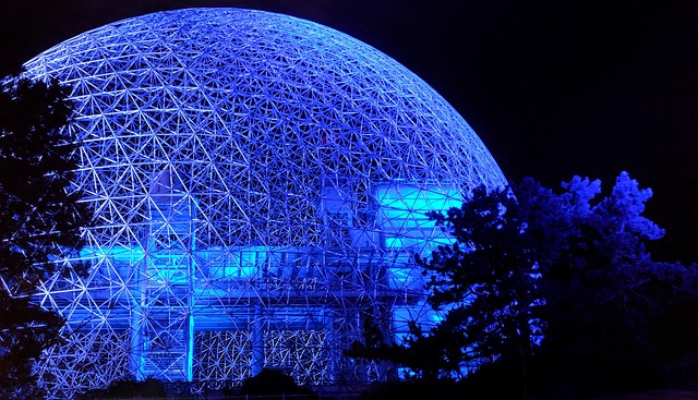 Free download biosphere night sphere illumination free picture to be edited with GIMP free online image editor