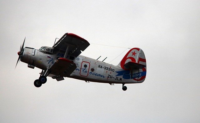 Free graphic biplane aviation engine to be edited by GIMP free image editor by OffiDocs