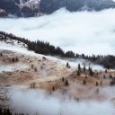 Birds Eye View of a Foggy Landscape  screen for extension Chrome web store in OffiDocs Chromium