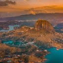 Birds Eye View of Guatape, Colombia  screen for extension Chrome web store in OffiDocs Chromium