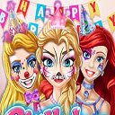 Pantalla de pintura de cara de cumpleaños para extensión Chrome web store en OffiDocs Chromium