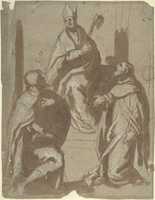 Free download Bishop and Two Saints free photo or picture to be edited with GIMP online image editor
