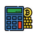 Bitcoin Investment Calculator  screen for extension Chrome web store in OffiDocs Chromium