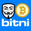 tela bitni.com Anonymous Crypto Exchange para extensão da loja virtual do Chrome no OffiDocs Chromium