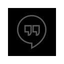 מסך שחור כהה של Gmail Hangouts Chat Theme עבור הרחבה של חנות האינטרנט של Chrome ב-OffiDocs Chromium