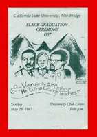 Free download Black Graduation Ceremony 1997 at California State University, Northridge free photo or picture to be edited with GIMP online image editor