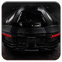 Black Lamborghini  screen for extension Chrome web store in OffiDocs Chromium