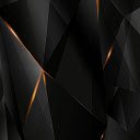 Black orange shards  screen for extension Chrome web store in OffiDocs Chromium