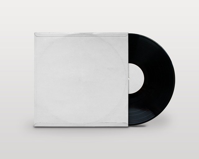 Free graphic blank vinyl record jacket record to be edited by GIMP free image editor by OffiDocs