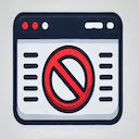 Block Site  screen for extension Chrome web store in OffiDocs Chromium