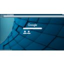 Blue Abstract  screen for extension Chrome web store in OffiDocs Chromium