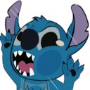 Blue and Black Stitch Theme  screen for extension Chrome web store in OffiDocs Chromium