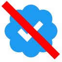 Blue Check Hider  screen for extension Chrome web store in OffiDocs Chromium