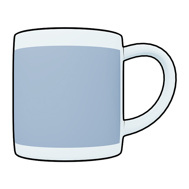 Free download Blue Cup Mug -  free illustration to be edited with GIMP free online image editor