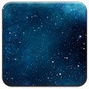 Ecran Blue Galaxy Stars pour extension Chrome web store dans OffiDocs Chromium