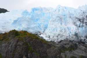Free download Blue ice on Aguila Glacier free photo or picture to be edited with GIMP online image editor