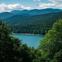 Blue lake wallpaper  screen for extension Chrome web store in OffiDocs Chromium