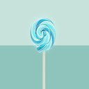 Blue Lollipop  screen for extension Chrome web store in OffiDocs Chromium