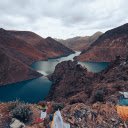 Blue mountains and rivers  screen for extension Chrome web store in OffiDocs Chromium