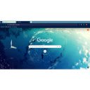 Blue Ocean Wave  screen for extension Chrome web store in OffiDocs Chromium