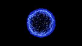 Free download Blue Particles Energy -  free video to be edited with OpenShot online video editor