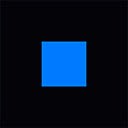 Pantalla del juego Blue Pixel Arcade para la extensión de la tienda web de Chrome en OffiDocs Chromium