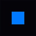 Blue Pixel Arcade Game  screen for extension Chrome web store in OffiDocs Chromium