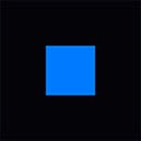 Blue Pixel Arcade Game  screen for extension Chrome web store in OffiDocs Chromium