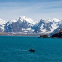blue sea and mountains  screen for extension Chrome web store in OffiDocs Chromium