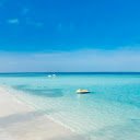 blue sea white sand  screen for extension Chrome web store in OffiDocs Chromium