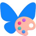 Bluesky Color Customizer  screen for extension Chrome web store in OffiDocs Chromium