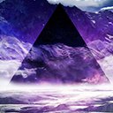 BLUE TRIANGLE IN THE CLEAR SKY {} LEAFYISHERE  screen for extension Chrome web store in OffiDocs Chromium