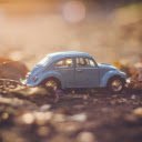 Blue Volkswagen Beetle Die cast  screen for extension Chrome web store in OffiDocs Chromium