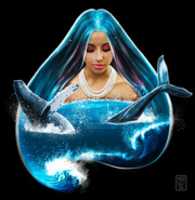 Free download Blue Womanv 1 free photo or picture to be edited with GIMP online image editor