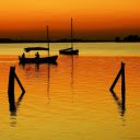 Boat and sunset  screen for extension Chrome web store in OffiDocs Chromium