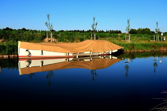 無料ダウンロードボート運河デュミディフランス南無料画像をGIMP無料オンライン画像エディタで編集