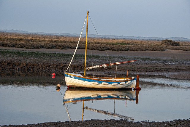 Free download boat river landscape seascape free picture to be edited with GIMP free online image editor