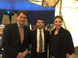 Free download Bobby Soper And Wife Christine With Salvatore Ferragamo free photo or picture to be edited with GIMP online image editor