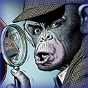 Экран Bobo Chimp Detective для расширения интернет-магазина Chrome в OffiDocs Chromium