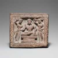 Free download Bodhisattva and Attendants free photo or picture to be edited with GIMP online image editor