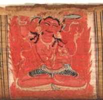 Free download Bodhisattva Manjushri, Leaf from a dispersed Ashtasahasrika Prajnapramita (Perfection of Wisdom) Manuscript free photo or picture to be edited with GIMP online image editor