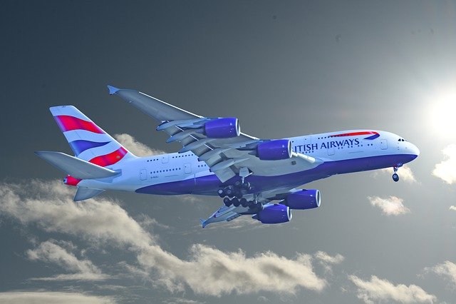 免费下载波音 747 喷气式飞机旅行飞机免费图片以使用 GIMP 免费在线图像编辑器进行编辑