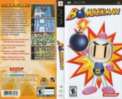 Free download Bomberman [ULUS-10121] PSP Box Art free photo or picture to be edited with GIMP online image editor