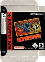 Free download Bomberman - NES Classics [AGB-FBMP-NEU6] Box Scan free photo or picture to be edited with GIMP online image editor