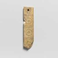 Free download Bone plaque with a hole at one end free photo or picture to be edited with GIMP online image editor